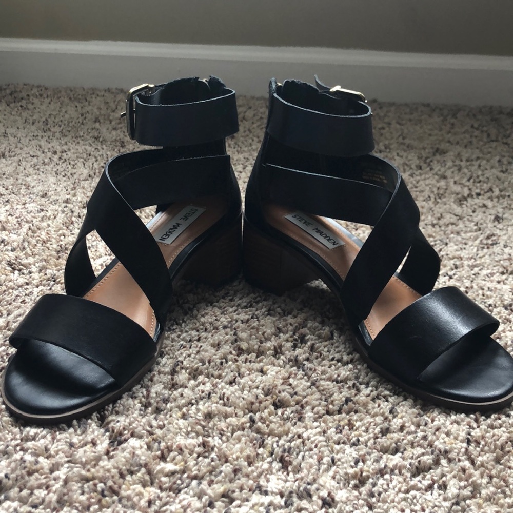Steve Madden 2 inch Heel Sandals
